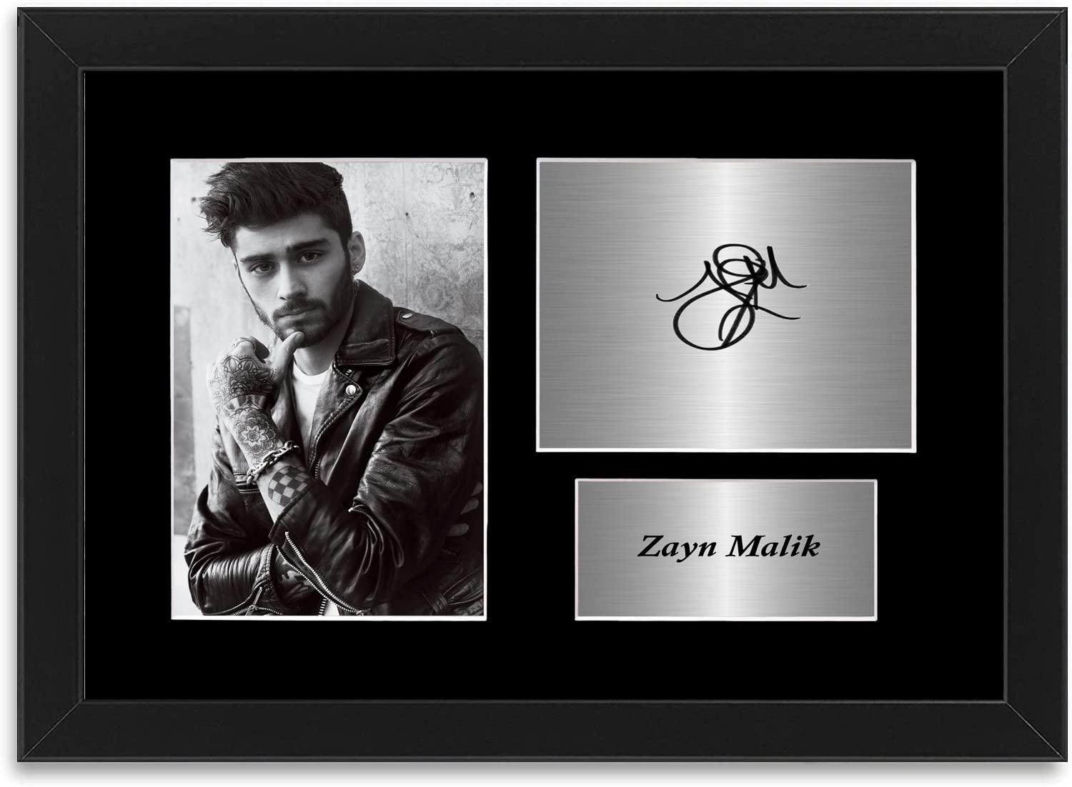Generic Zayn Malik A4 Signed Autograph Photo Display Mount Gift